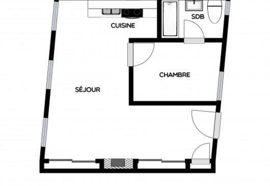 Apartmán Le Grand Cauchois Rouen Exteriér fotografie